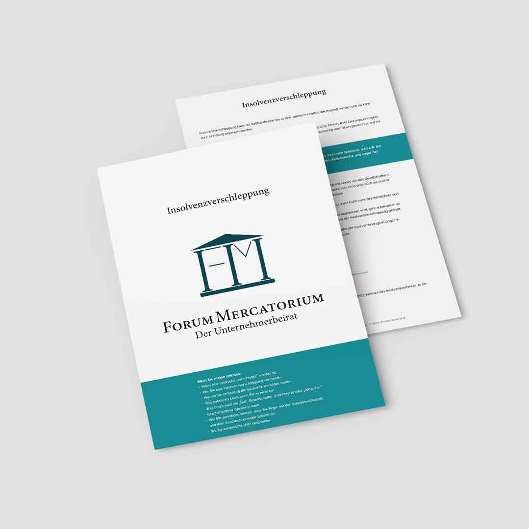 PDF-Download zum Thema Insolvenzverschleppung